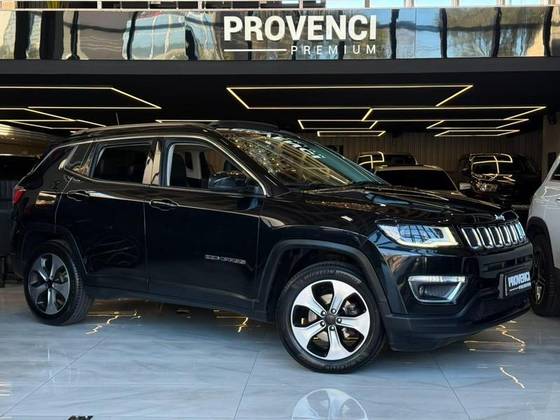 JEEP COMPASS 2.0 16V FLEX LONGITUDE AUTOMÁTICO JEEP COMPASS 2.0 16V FLEX LONGITUDE AUTOMÁTICO